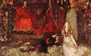 Edwin Austin Abbey The play scene in Hamlet china oil painting artist